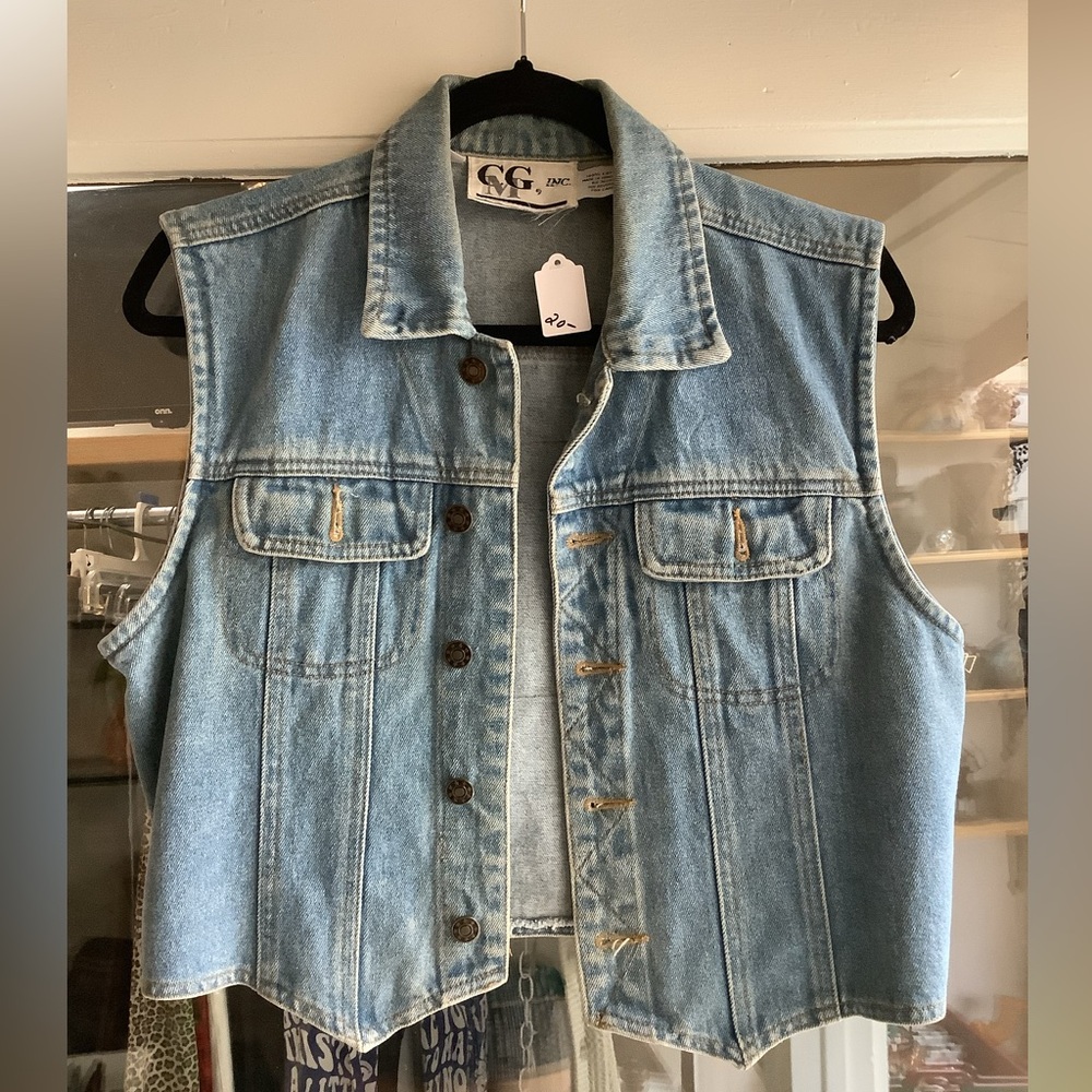Bohemian Wood Women's Denim Vest